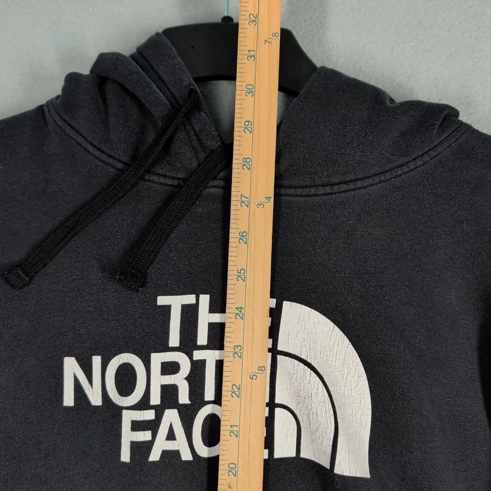 The North Face Hoodie Mens XXL Black Half Dome Logo Pullover Sweatshirt Outdoor‎